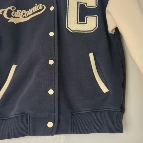 Zara Varsity Bomber Coat Unisex Youth 11-12 California - Picture 5 of 10
